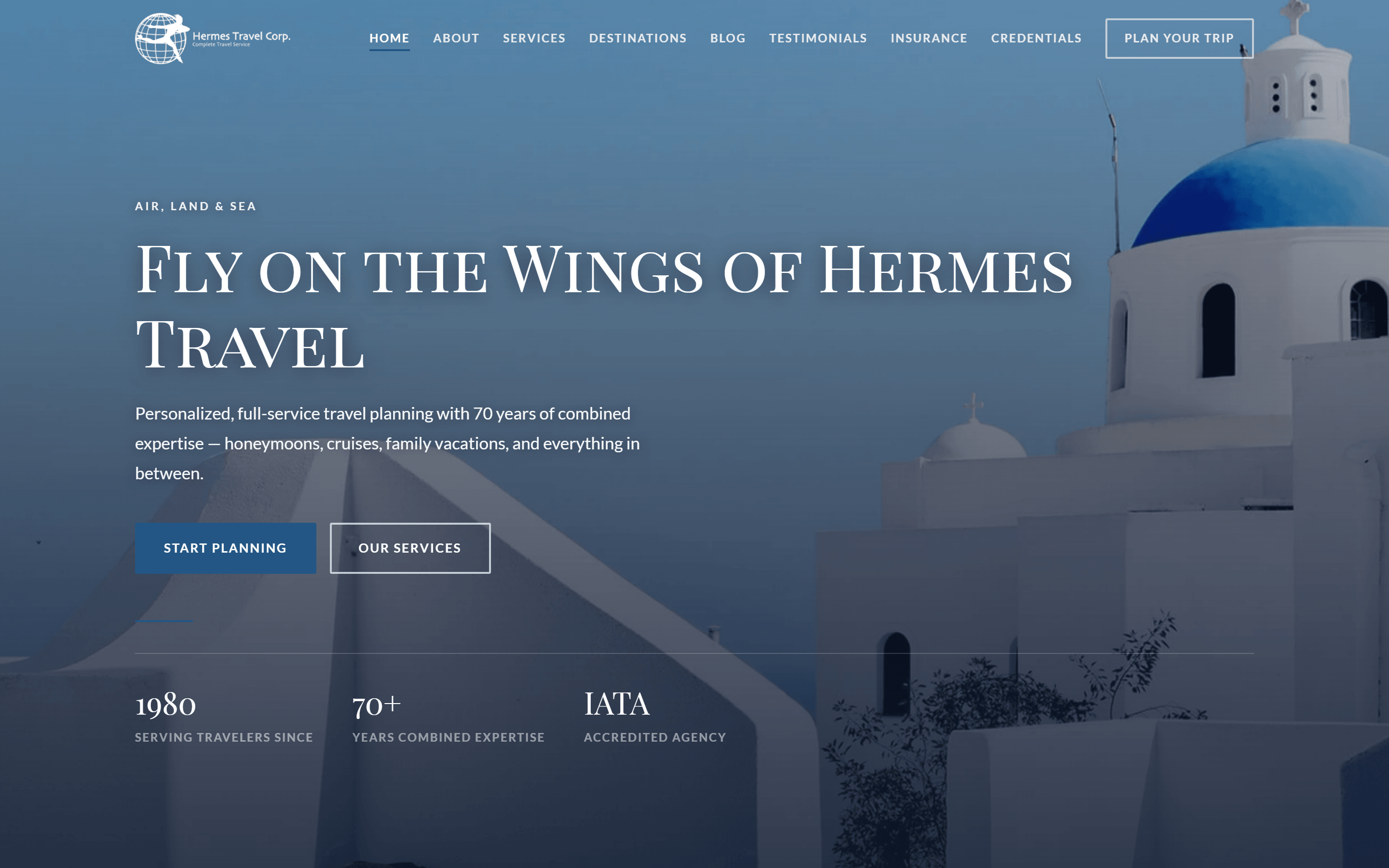 Hermes Travel Corp. — Travel Agency case study