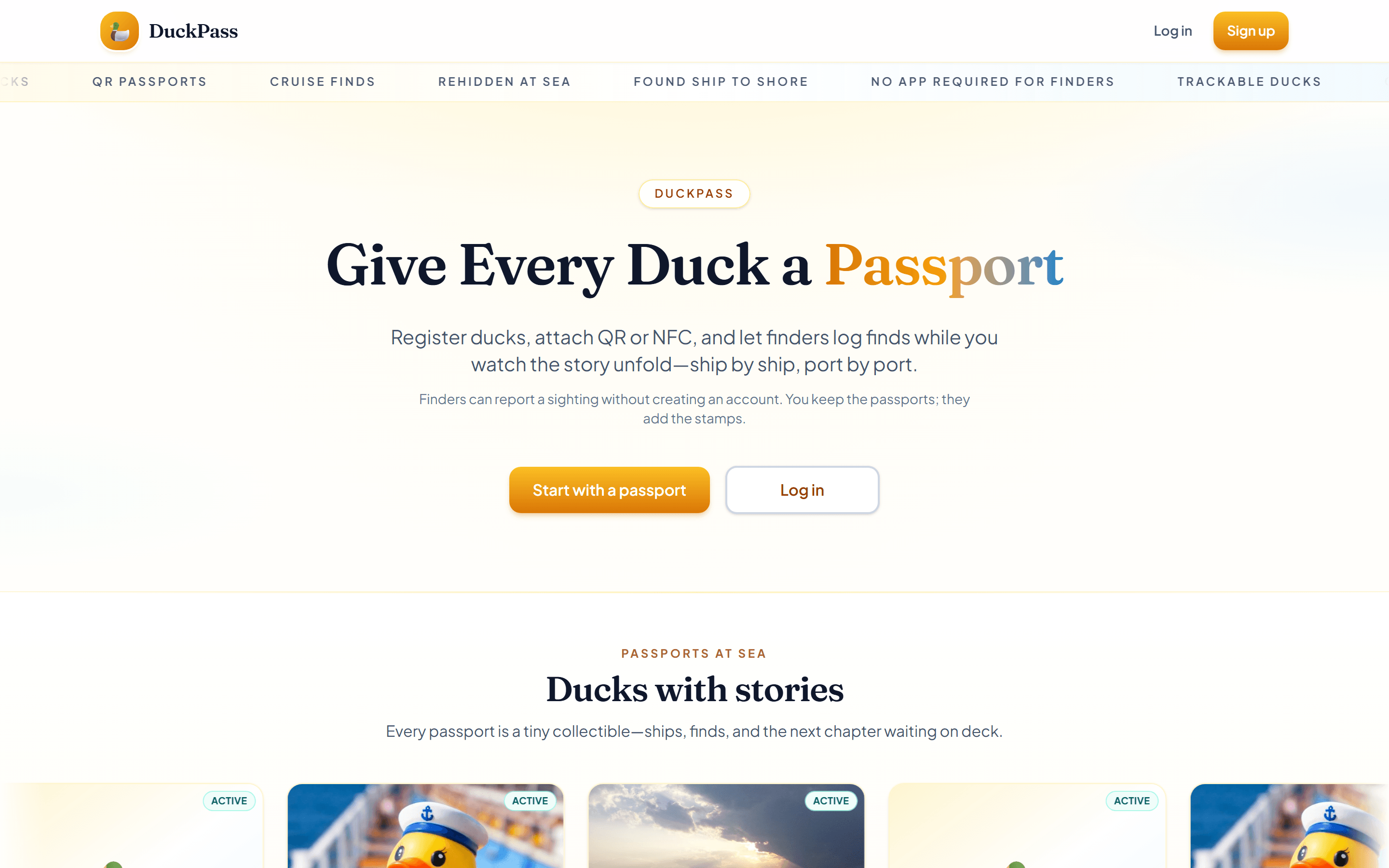 DuckPass — Consumer Tech / Mobile case study