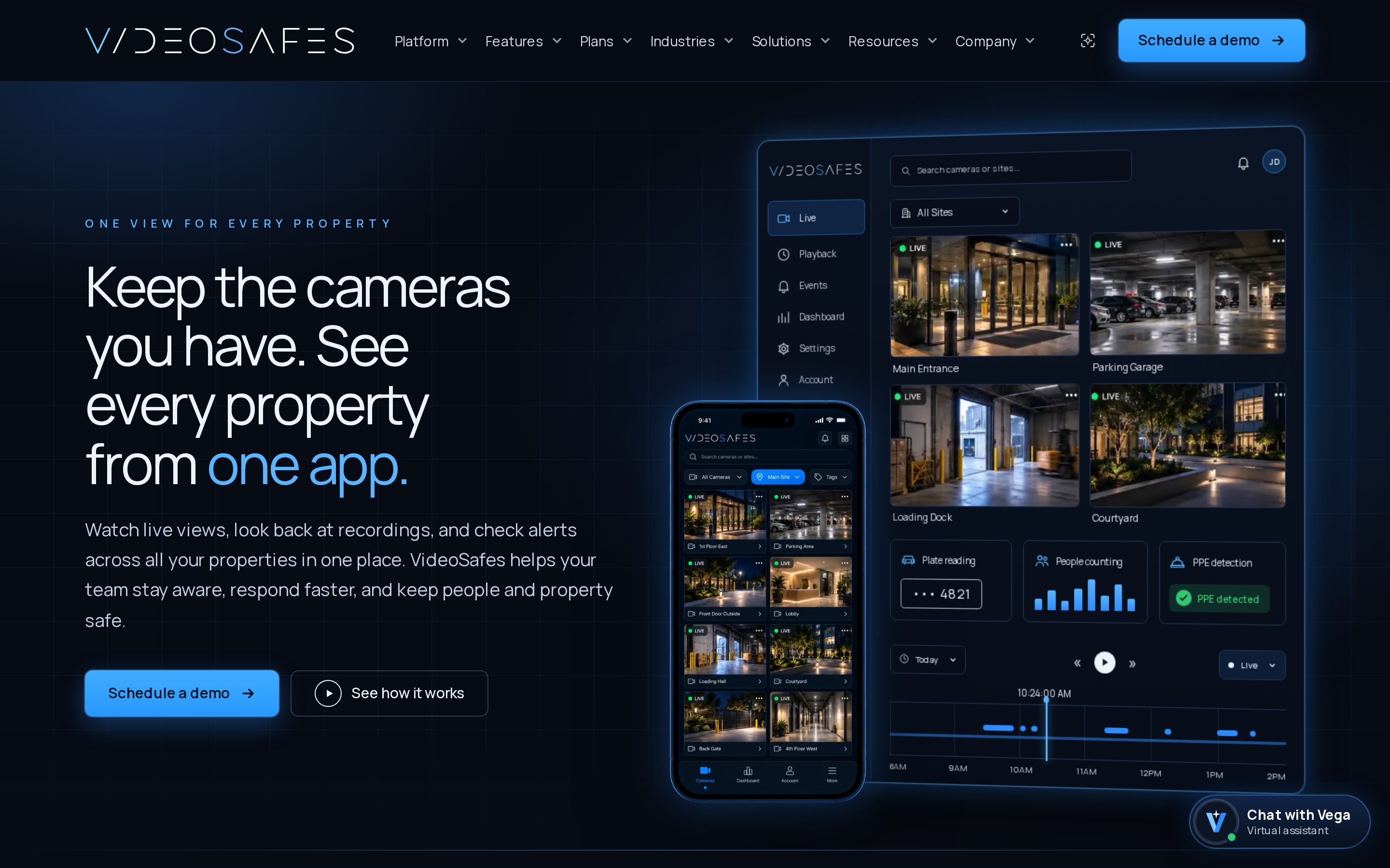 VideoSafes live website